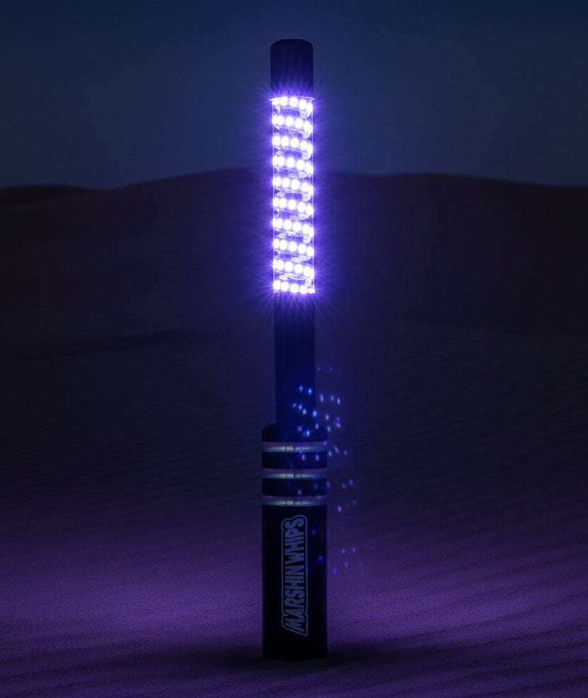 Game Changer LED Whip with Premium Bronze Base (Single) Marshin Whips