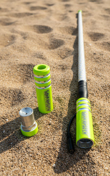 Game Changer LED Whip with Savage Sage Green Base (Single) Marshin Whips