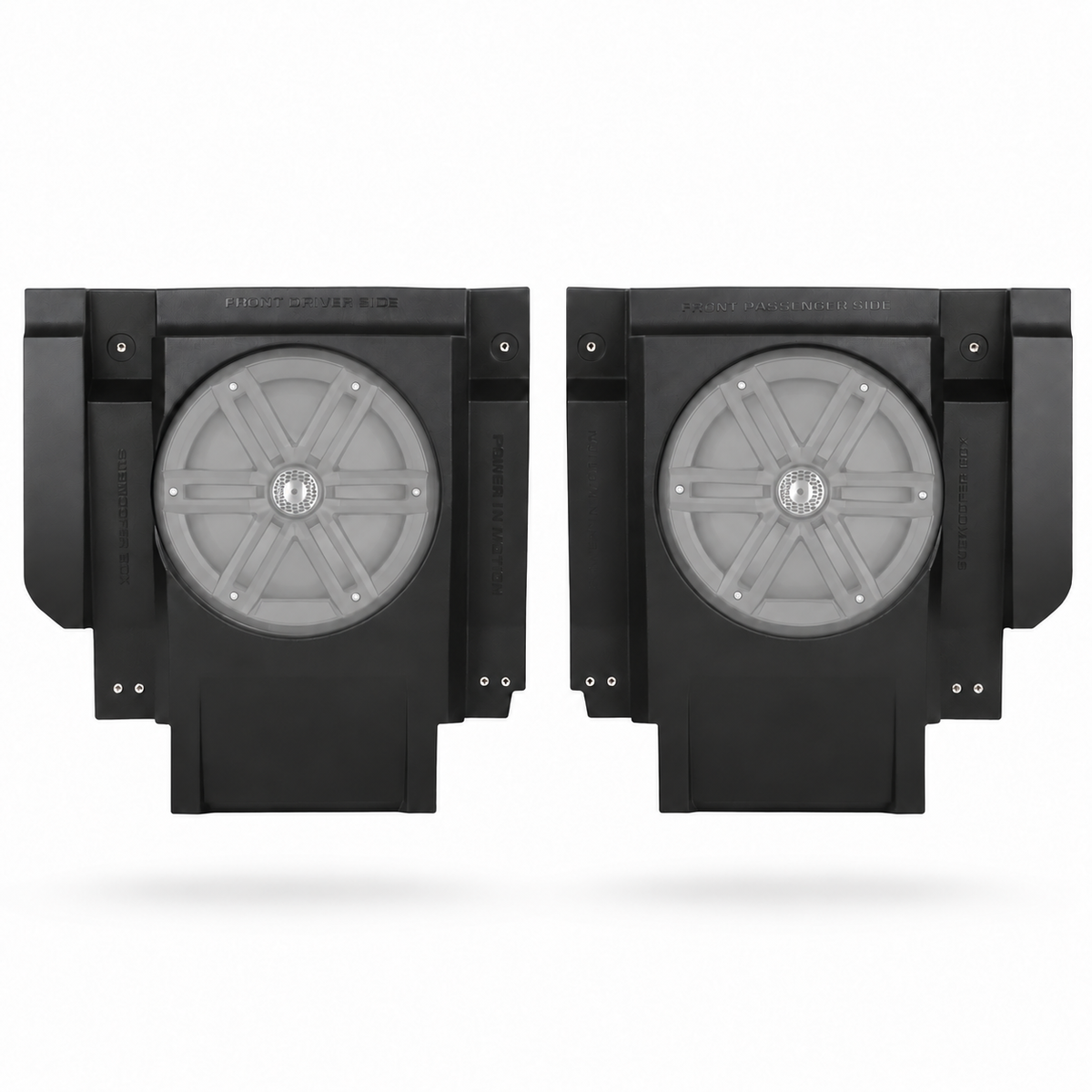 Can-Am Maverick R Dual 10" Front Subwoofer Enclosures | MOTOSOUND
