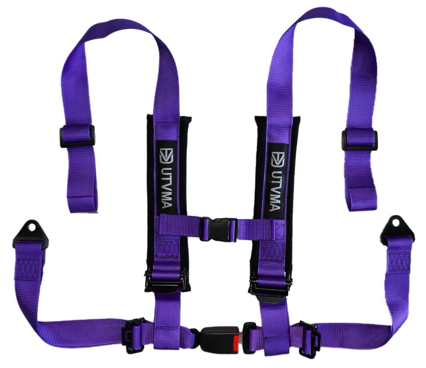 RZR 4-Point Harness Seat Pass Through Kit (2 Seats) with Override Clip