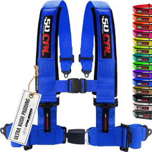 50 Caliber Racing Pro Series 2-Inch &amp; 3-Inch 4-Point Harness with Push Button Release