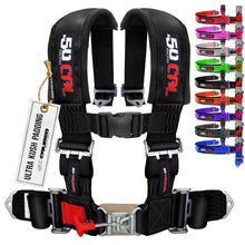 50 Caliber Racing Pro Series 2-Inch 4-Point Latch Safety Harness