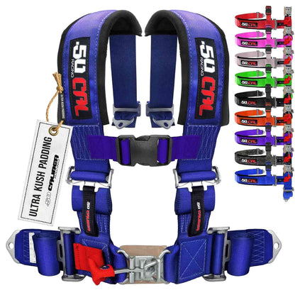 Pro Series 3" 4 point Latch Harness 50 Caliber Racing