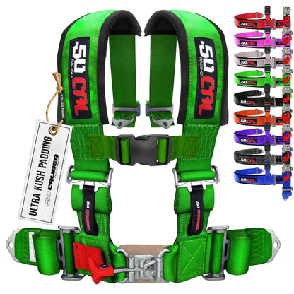 Pro Series 3" 4 point Latch Harness 50 Caliber Racing