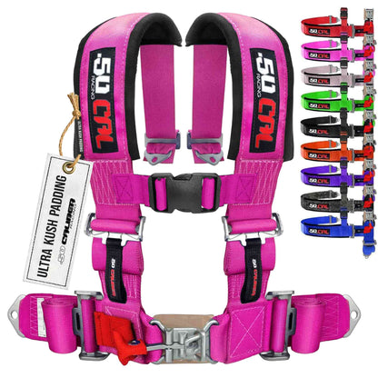 Pro Series 3" 4 point Latch Harness 50 Caliber Racing