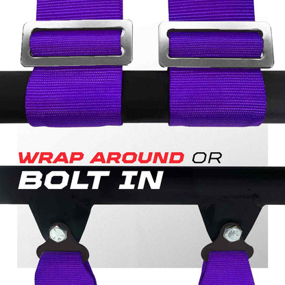 Pro Series 2" 4 point Latch Harness 50 Caliber Racing Harness