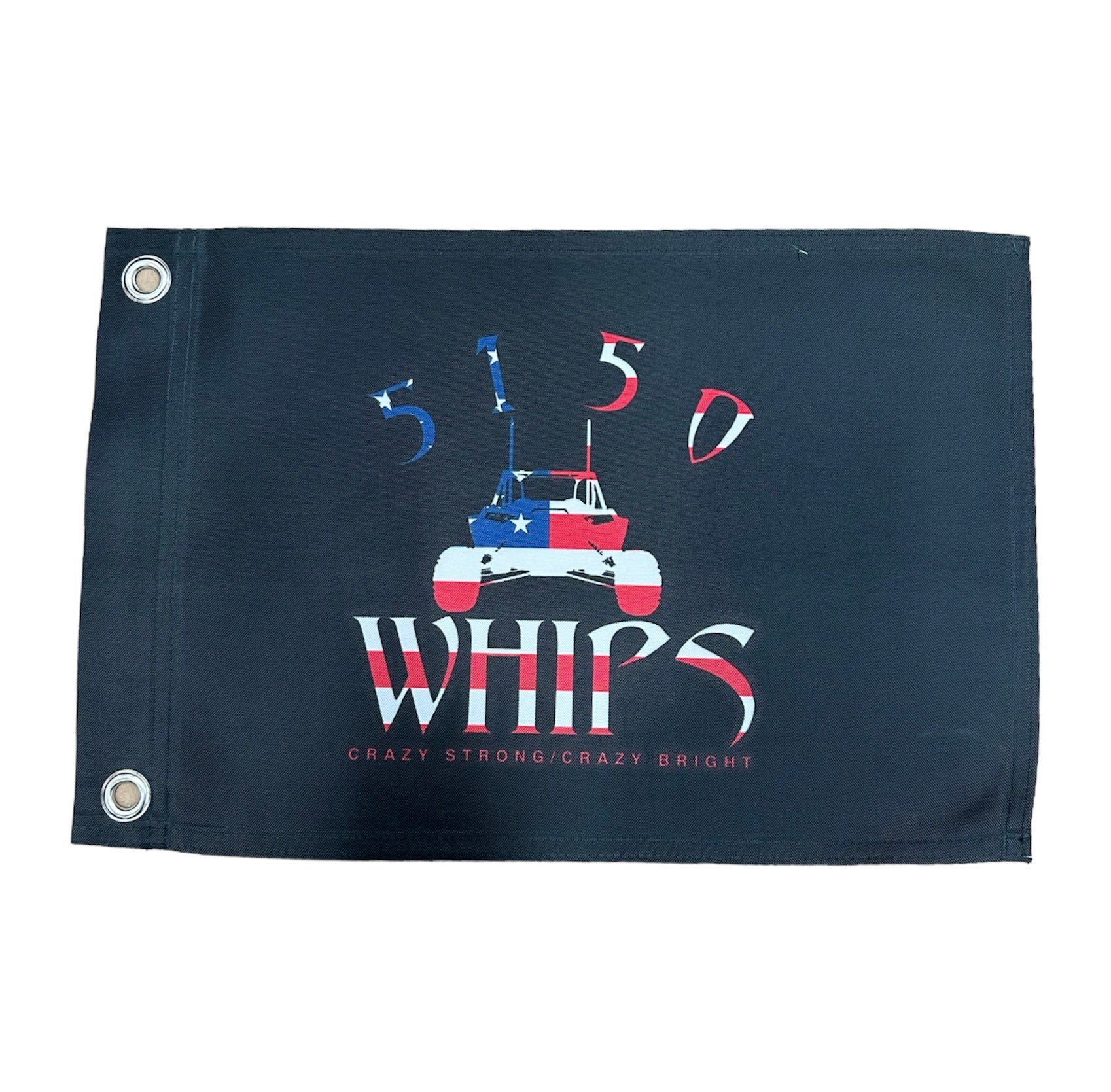 Heavy Duty 5150 Whips Logo Flag (10"x15") 5150 Whips