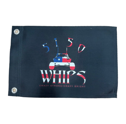 Heavy Duty 5150 Whips Logo Flag (10"x15") 5150 Whips