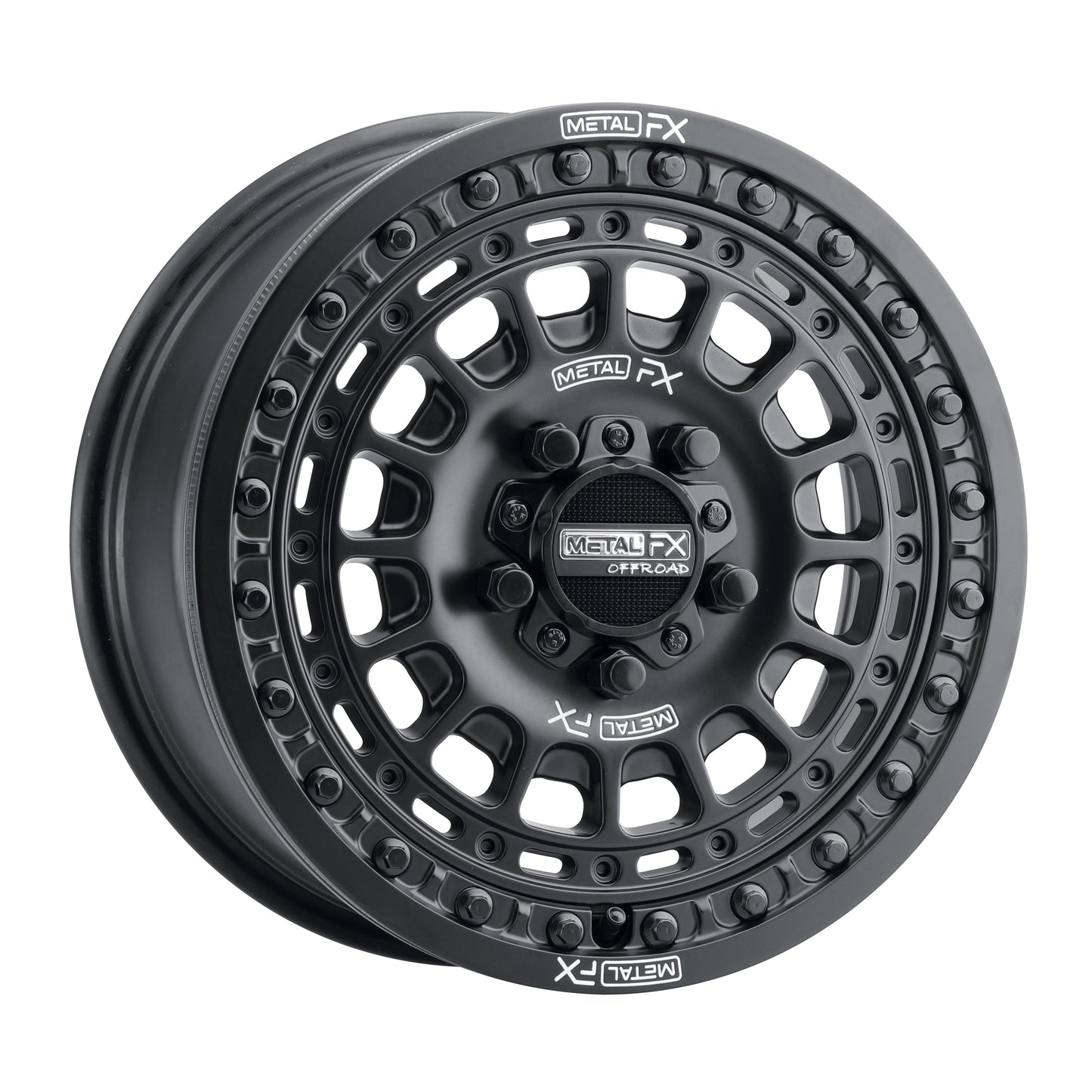 Hitman R UTV Beadlock Wheel (Satin Black) Metal FX Offroad