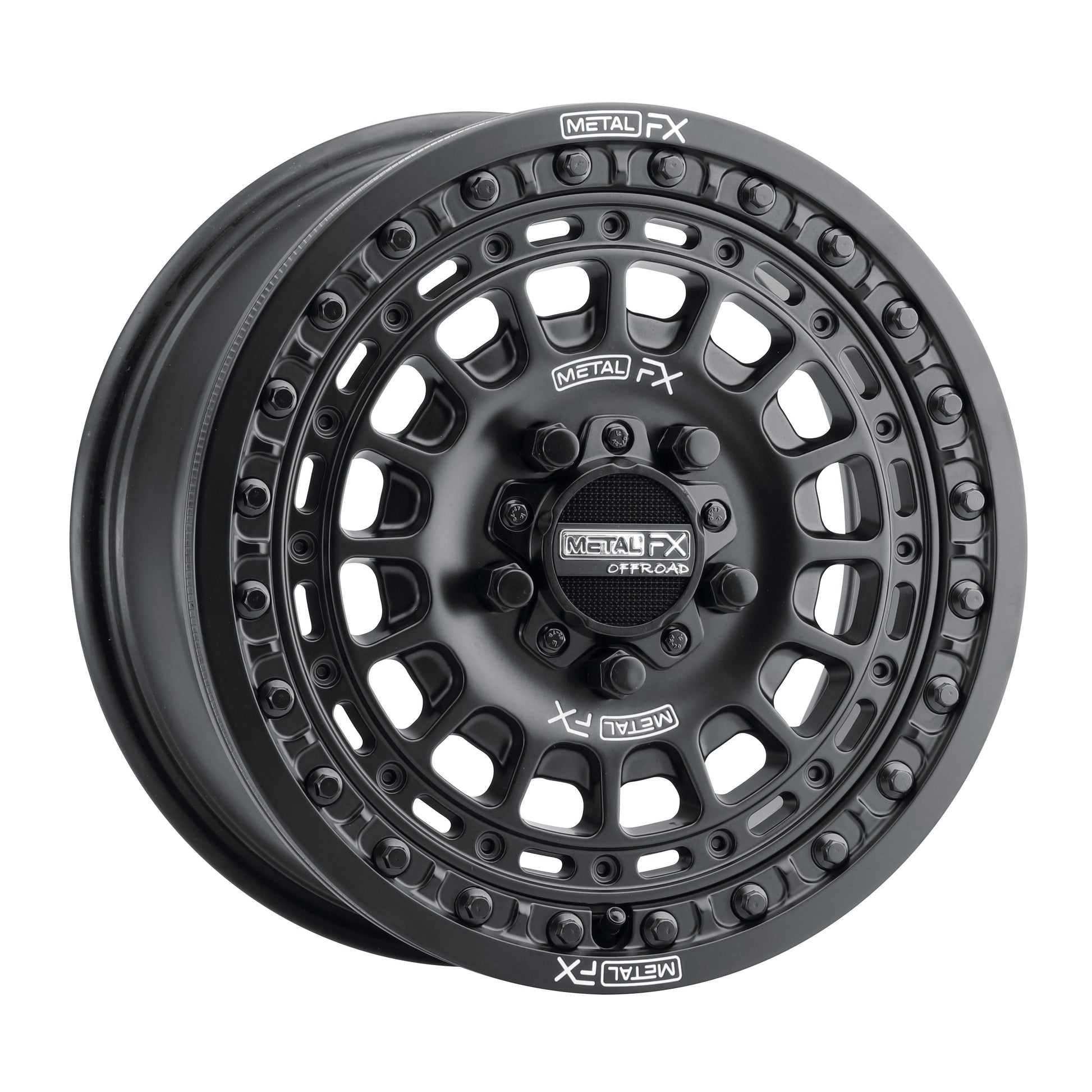 Hitman R UTV Beadlock Wheel (Satin Black) Metal FX Offroad