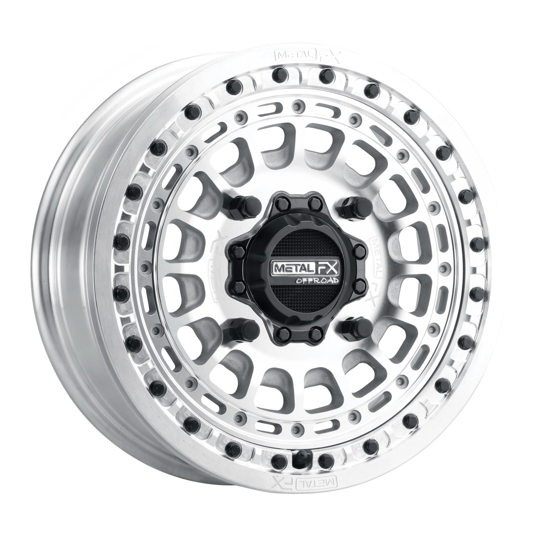 Hitman UTV Beadlock Wheel (Raw) Metal FX Offroad