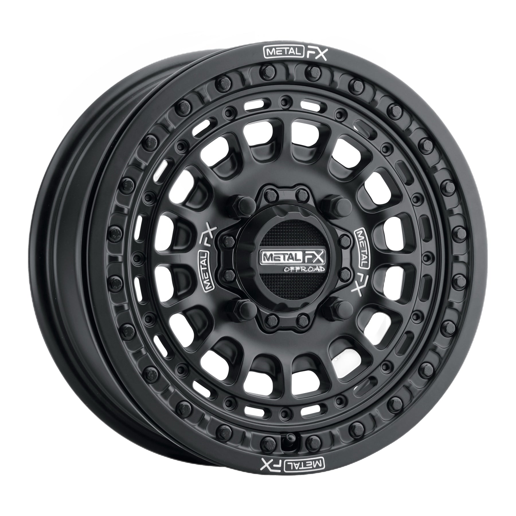 Hitman UTV Beadlock Wheel (Satin Black) Metal FX Offroad
