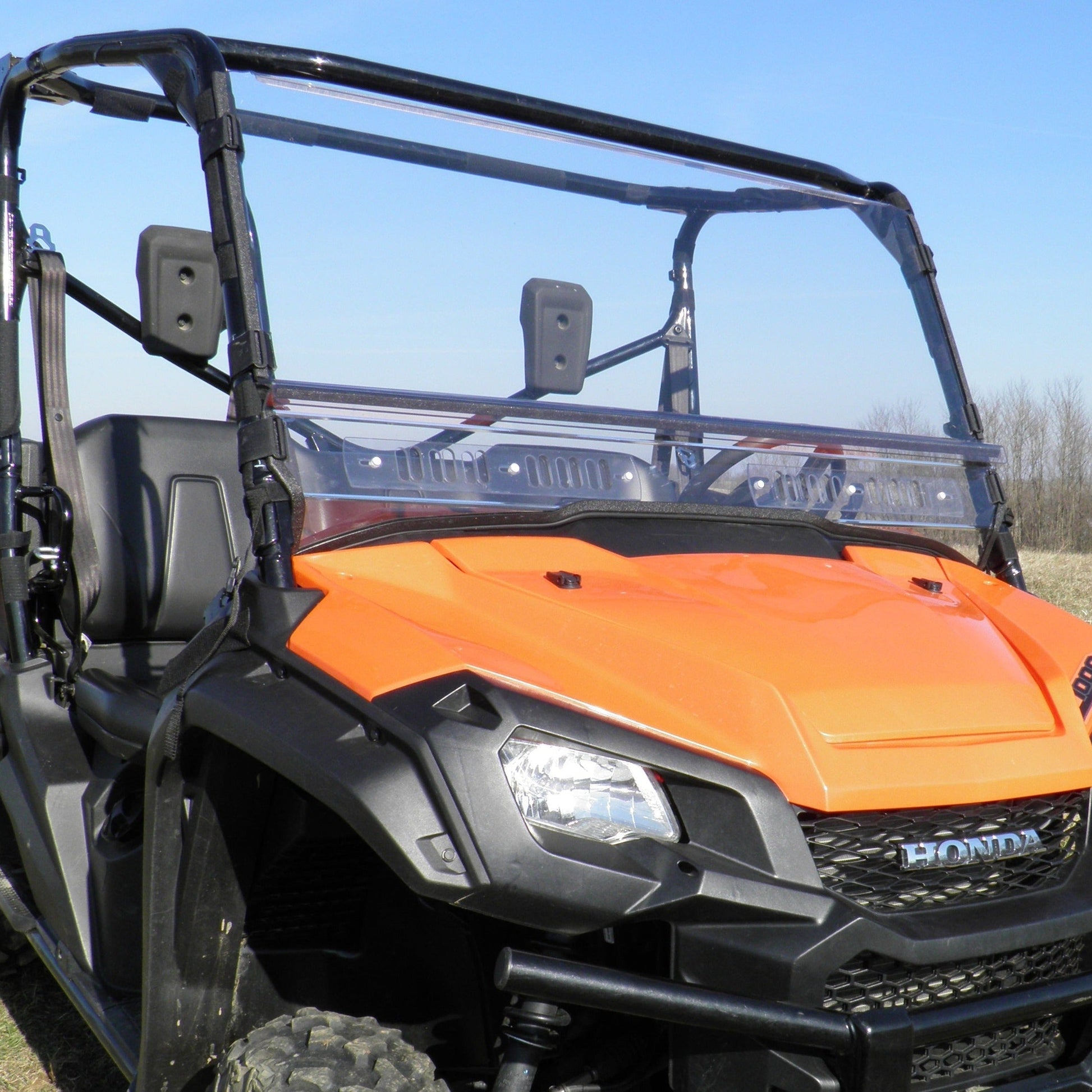 Honda Pioneer 1000 Polycarbonate Front Windshield 3 Star UTV