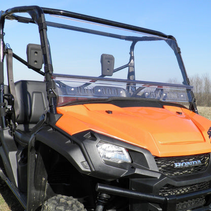 Honda Pioneer 1000 Polycarbonate Front Windshield 3 Star UTV