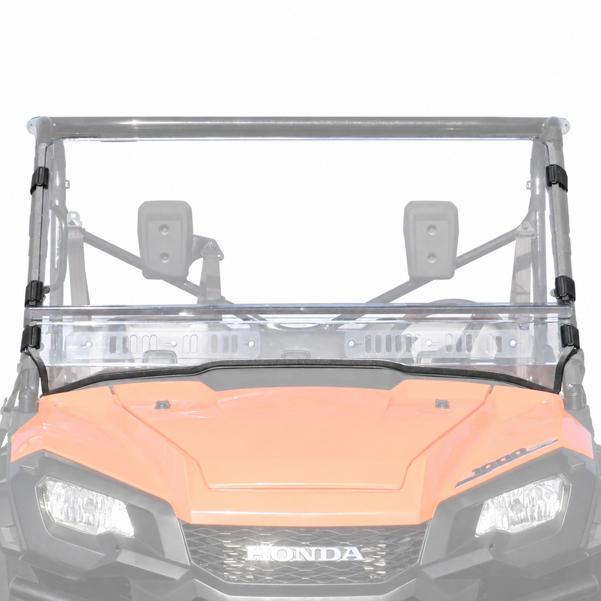 Honda Pioneer 1000 Scratch-Resistant Polycarbonate Front Windshield | 3 Star UTV