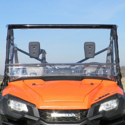 Honda Pioneer 1000 Scratch-Resistant Polycarbonate Windshield 3 Star UTV