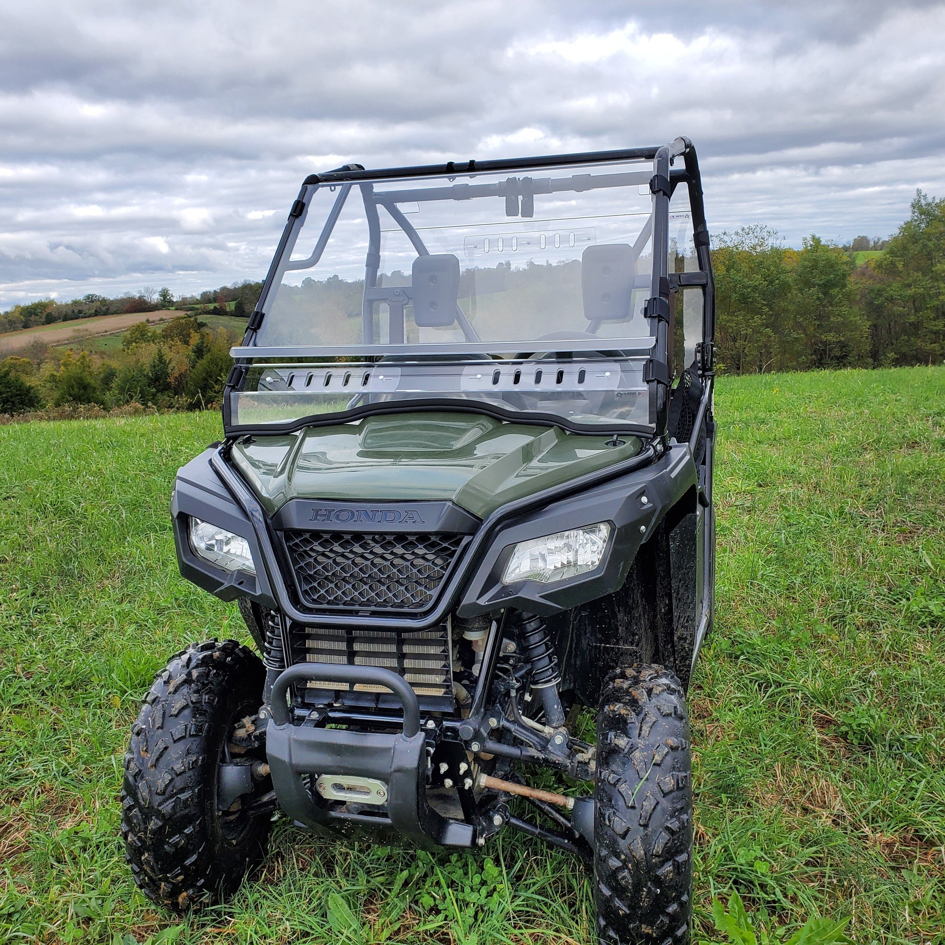 Honda Pioneer 500 / 520 Polycarbonate Front Windshield 3 Star UTV