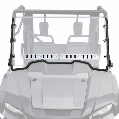 Honda Pioneer 700 2-Seat Scratch Resistant Polycarbonate Windshield | 3 Star UTV