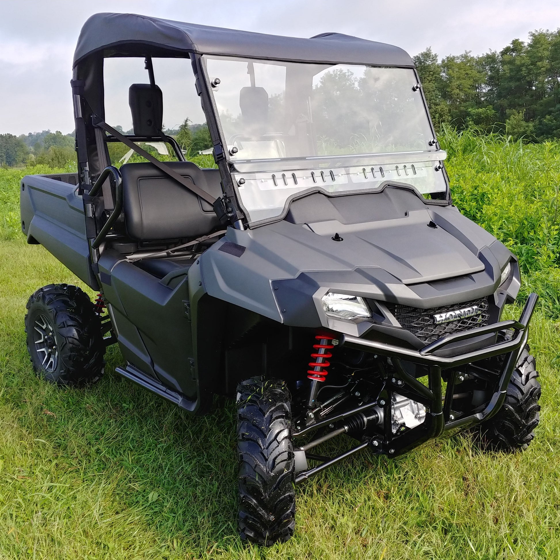Honda Pioneer 700 2-Seat Scratch Resistant Windshield 3 Star UTV