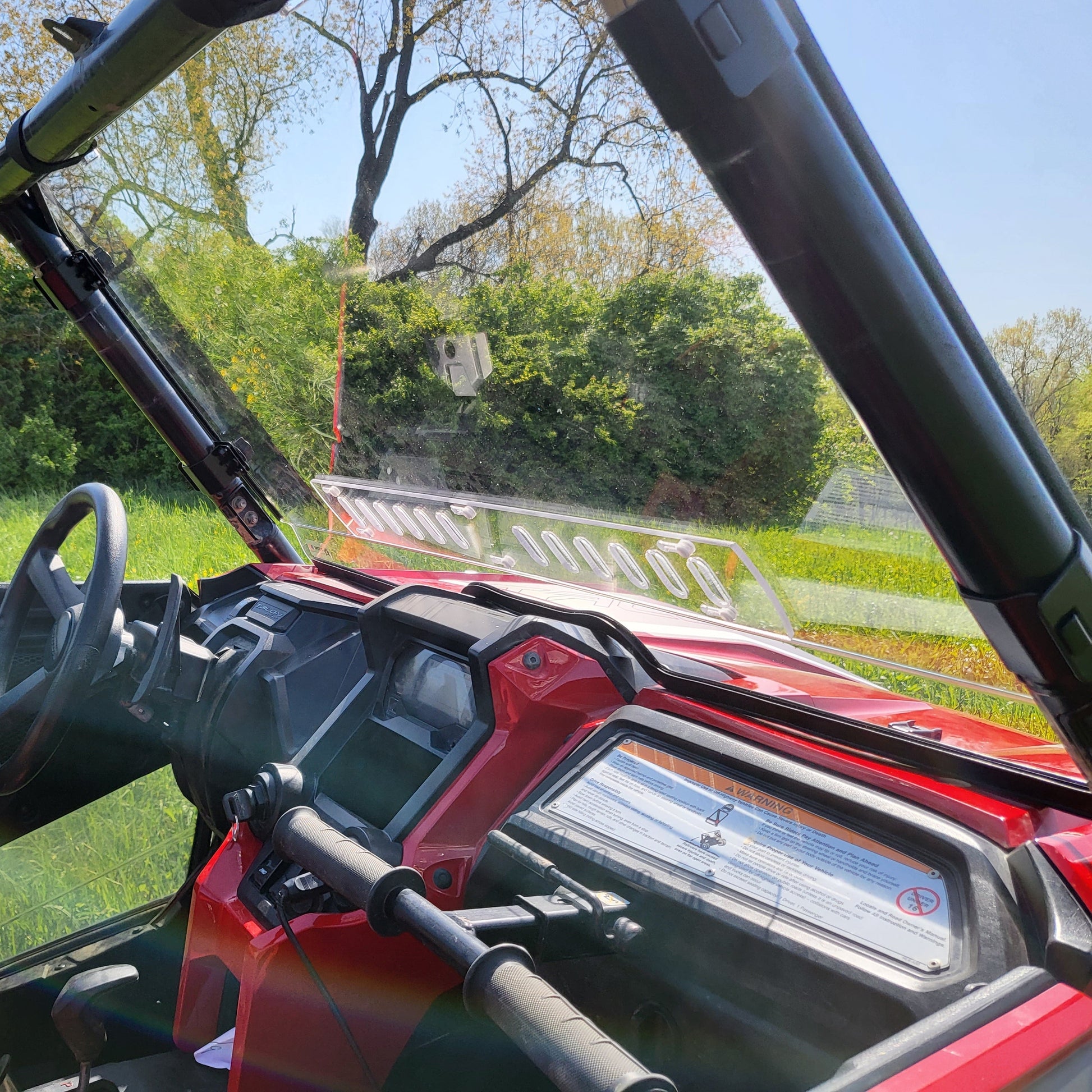 Honda Talon 2-Seat Polycarbonate Windshield 3 Star UTV