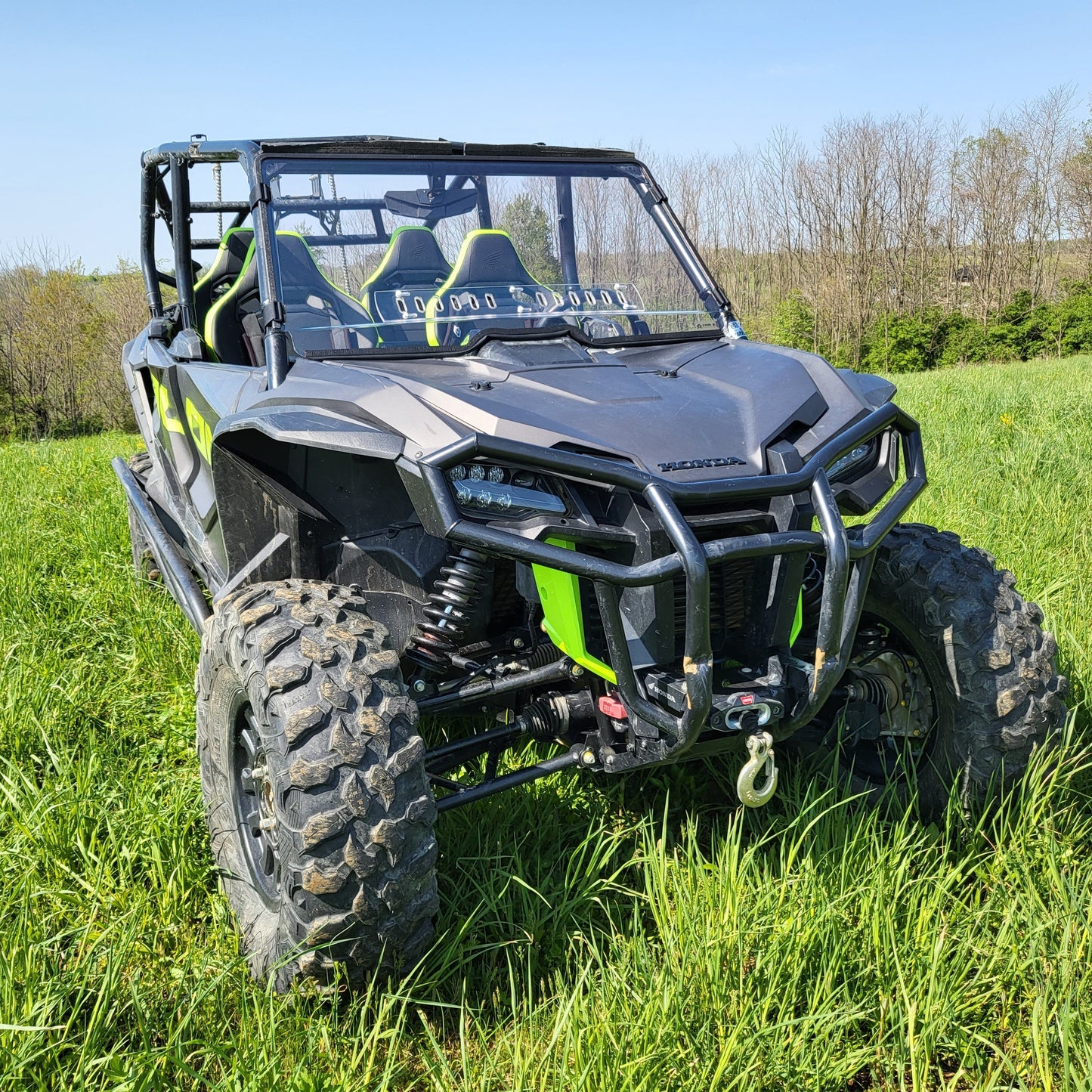 Honda Talon 4-Seat Polycarbonate Front Windshield 3 Star UTV