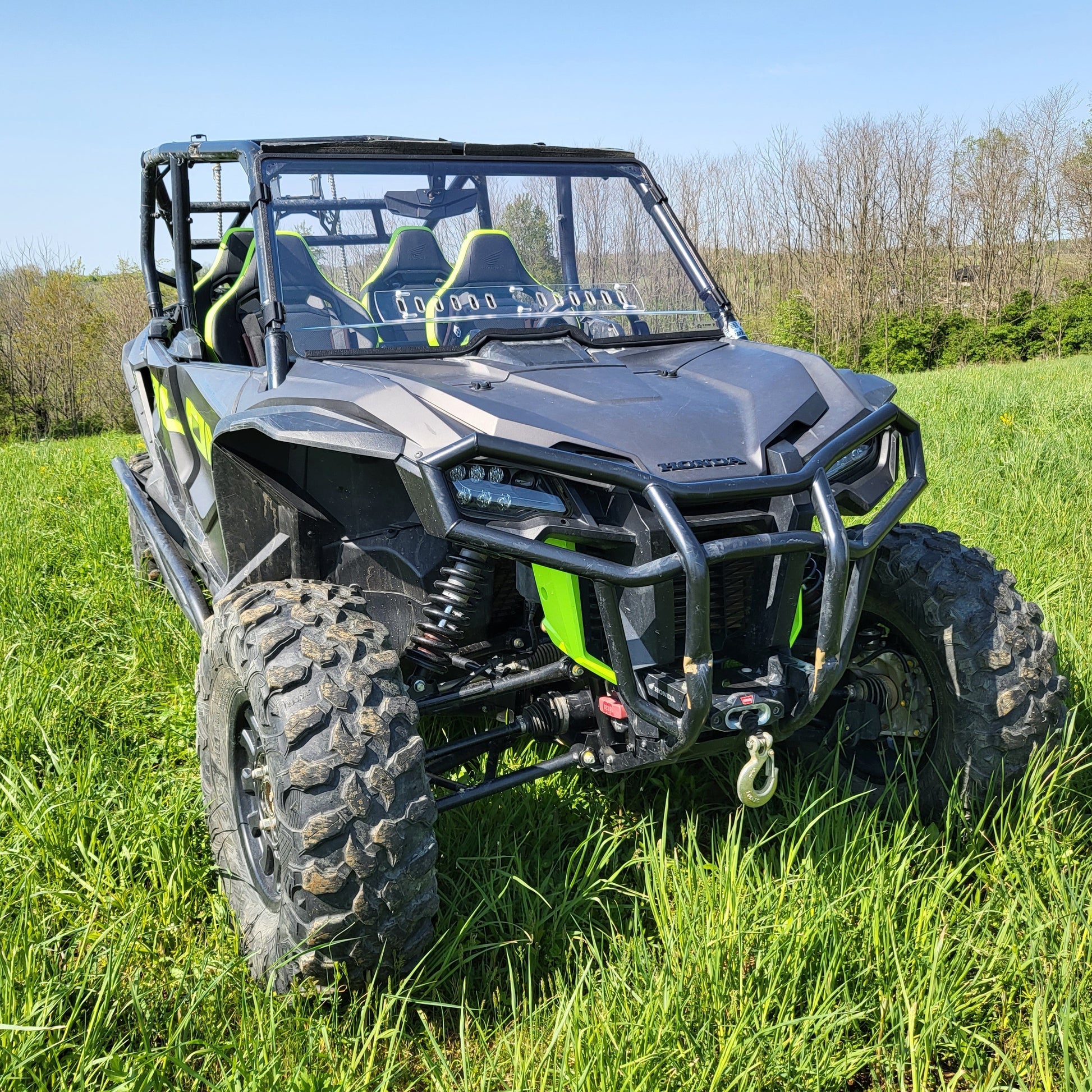 Honda Talon 4-Seat Polycarbonate Front Windshield 3 Star UTV