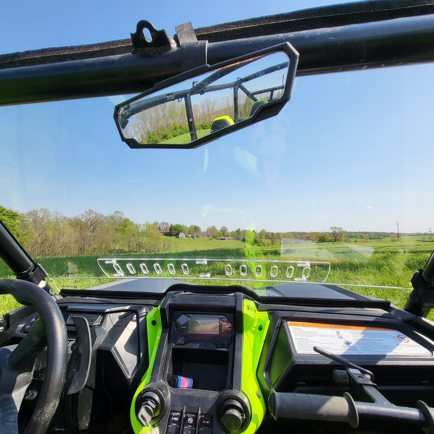 Honda Talon 4-Seat Polycarbonate Front Windshield 3 Star UTV
