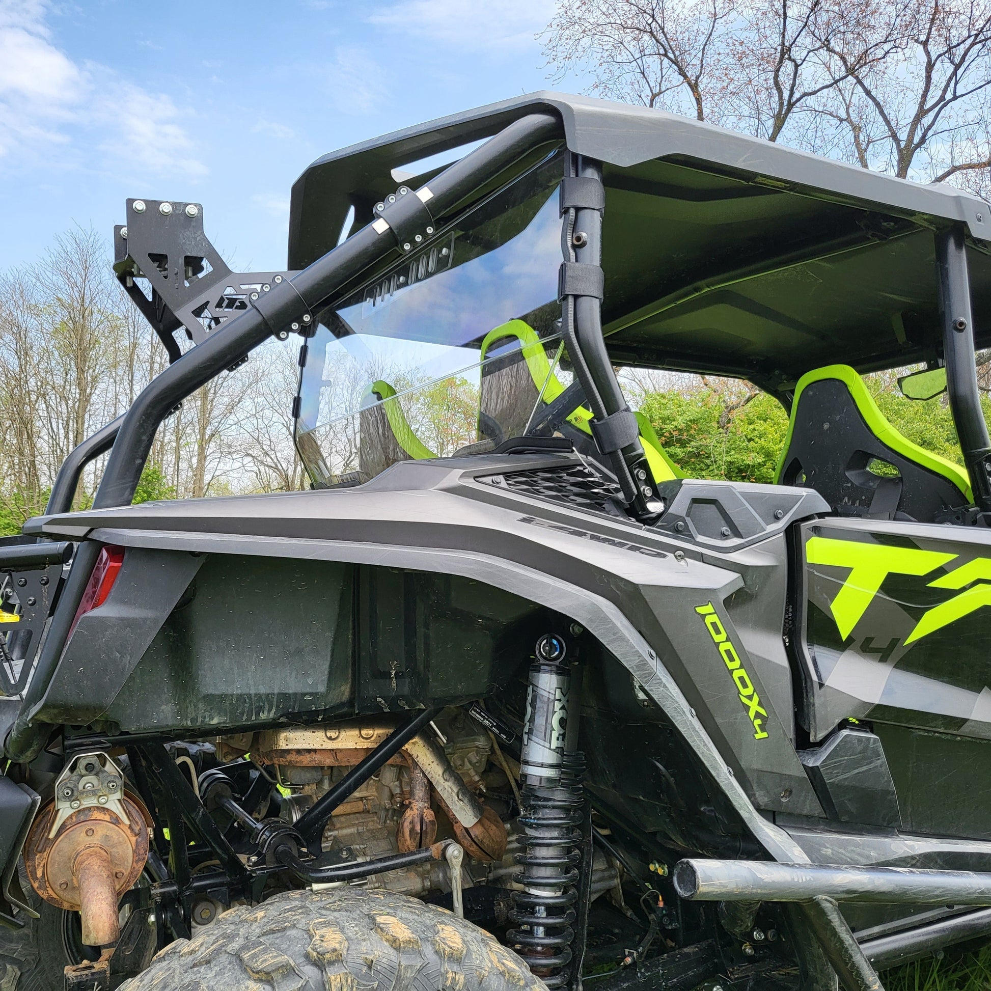 Honda Talon 4-Seat Polycarbonate Rear Windshield 3 Star UTV