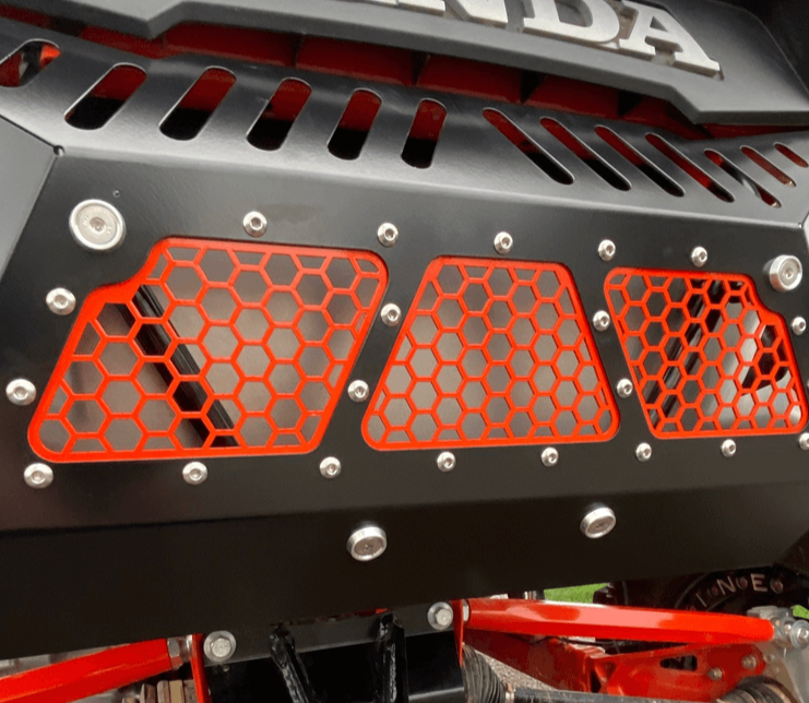 Honda Talon Exhaust Cover AJK Offroad