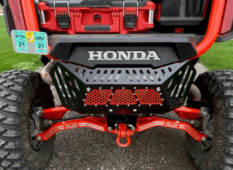 Honda Talon Exhaust Cover AJK Offroad