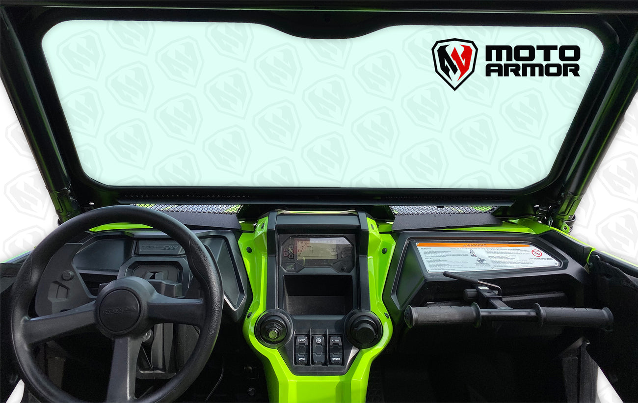 Honda Talon Vented Full Glass Windshield Moto Armor