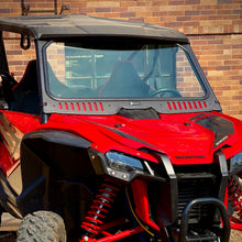 Honda Talon Vented Glass Windshield Bent Metal Off-Road