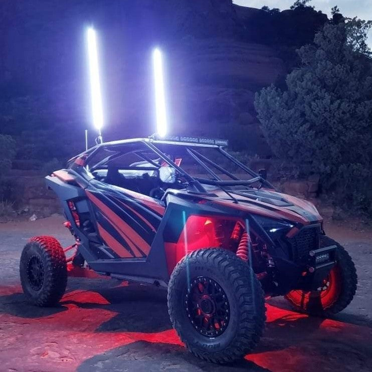 Hyper Color LED Whip (Single) 5150 Whips
