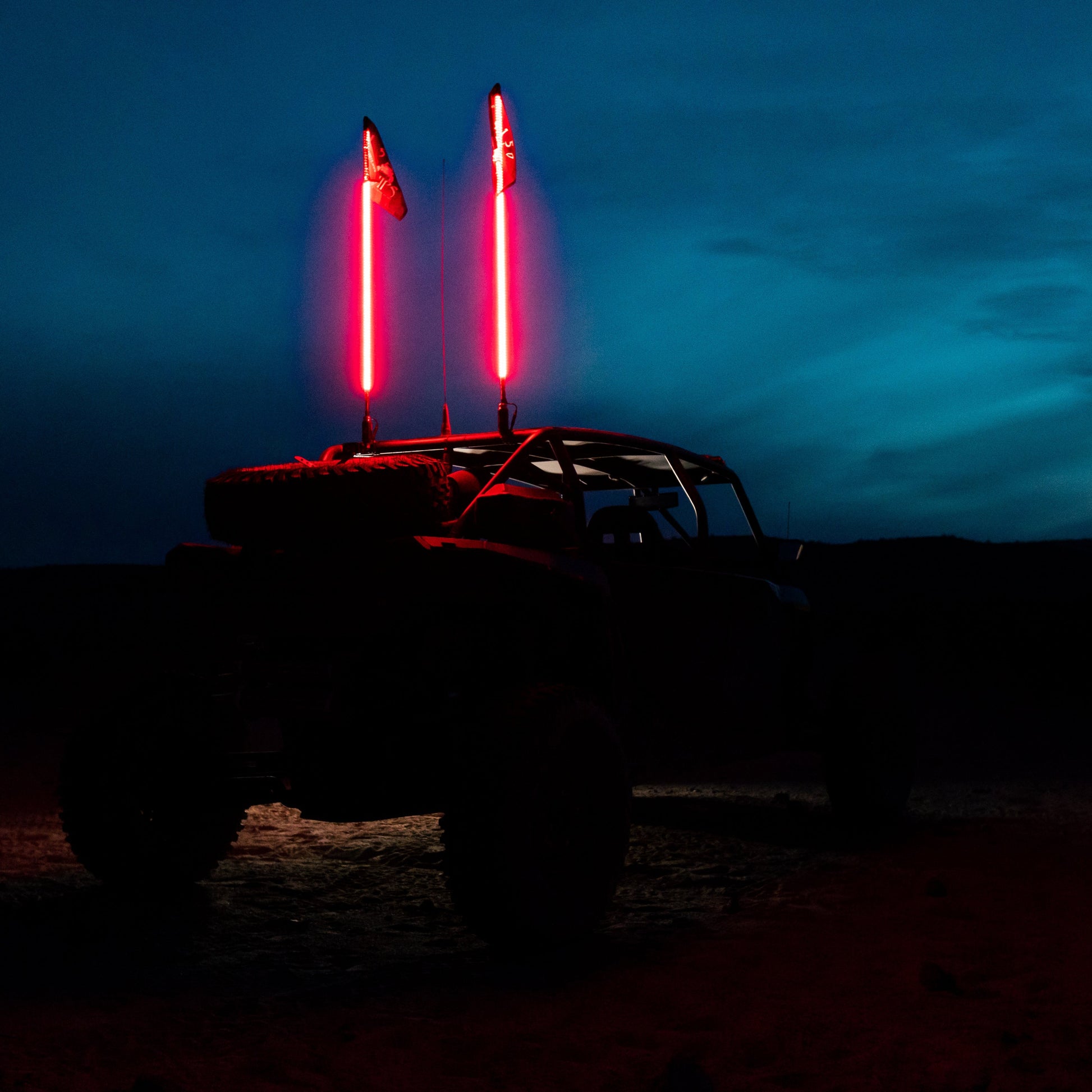 Hyper Color LED Whip (Single) 5150 Whips