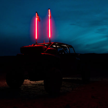 Hyper Color LED Whip (Single) 5150 Whips