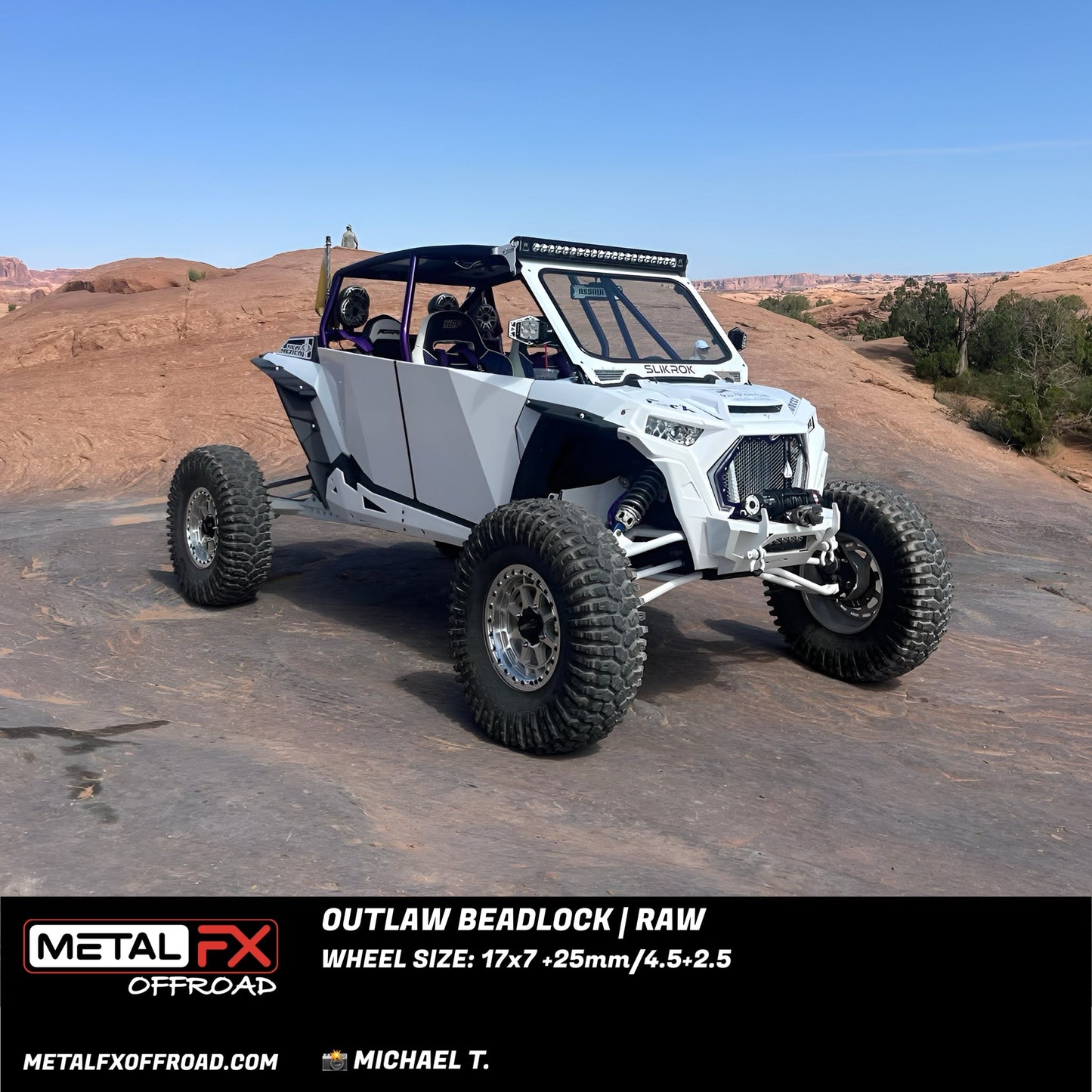 Outlaw UTV Beadlock Wheel (Raw)