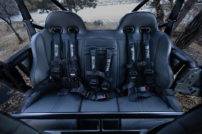 Honda Talon 4 Rear Bench Seat W Harnesses (2019+)