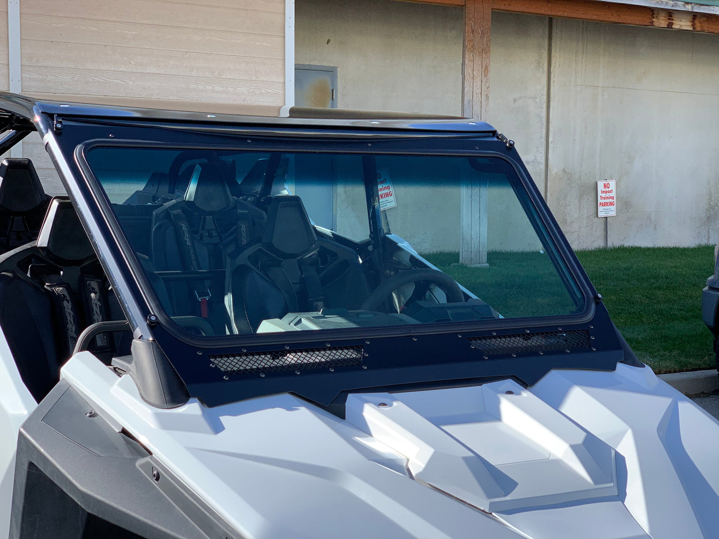 Glass Windshield for Vent Racing RZR PRO XP Roll Cage