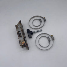 Stainless Steel Quick Release Fire Extinguisher Mount UTV - Front View | Lone Star Racing