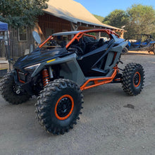 Polaris RZR Turbo R 2-Seat Roll Cage SxS - Installed View | L&W Fab