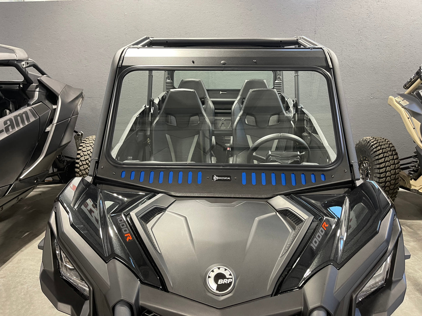 Can-Am Commander / Maverick Vented Glass Windshield