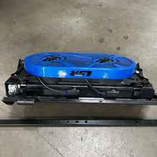 Can-Am Maverick R Transmission Cooler Fan Cover by Lone Star Racing, close-up detail