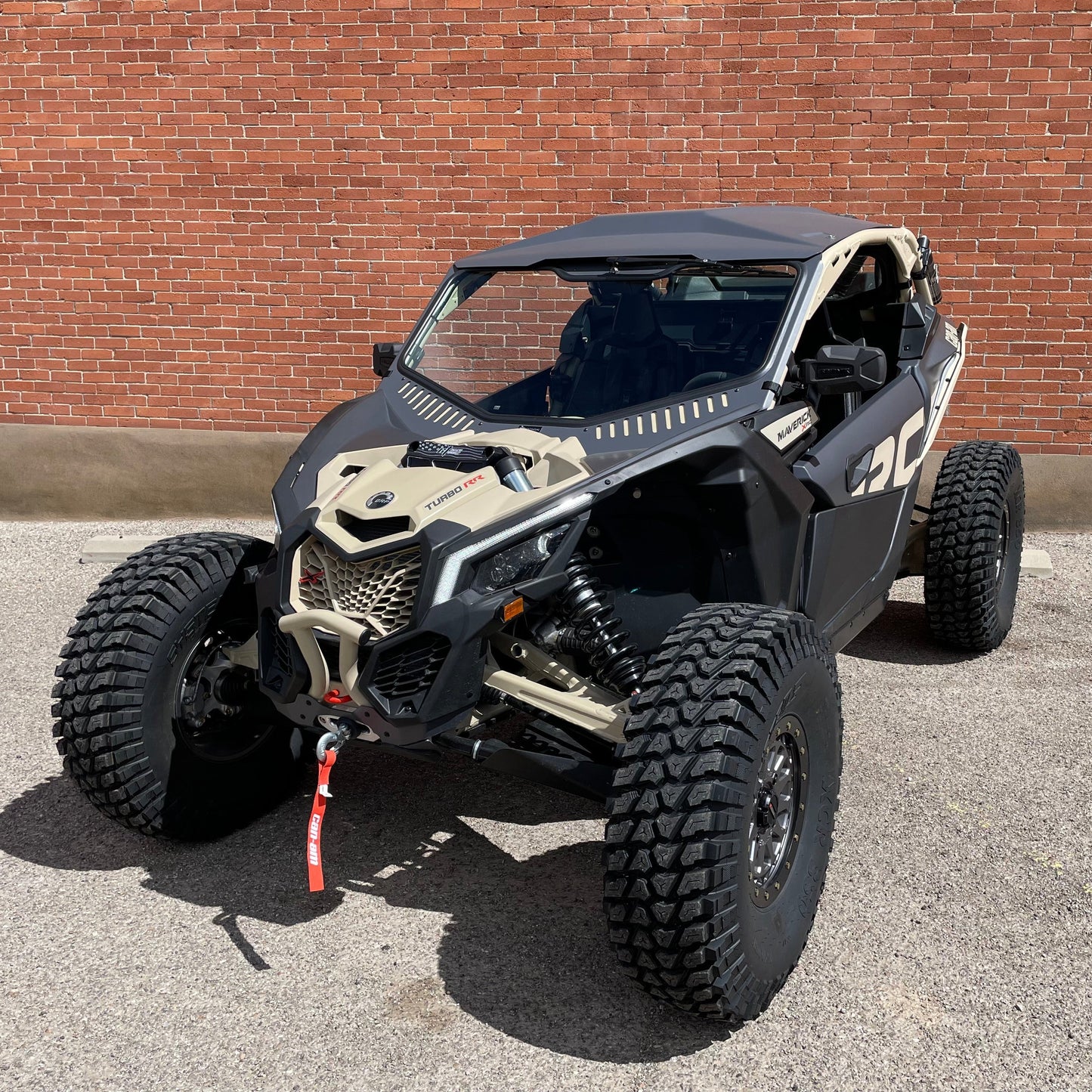 Can-Am Maverick X3 Vented Glass Windshield 2.0