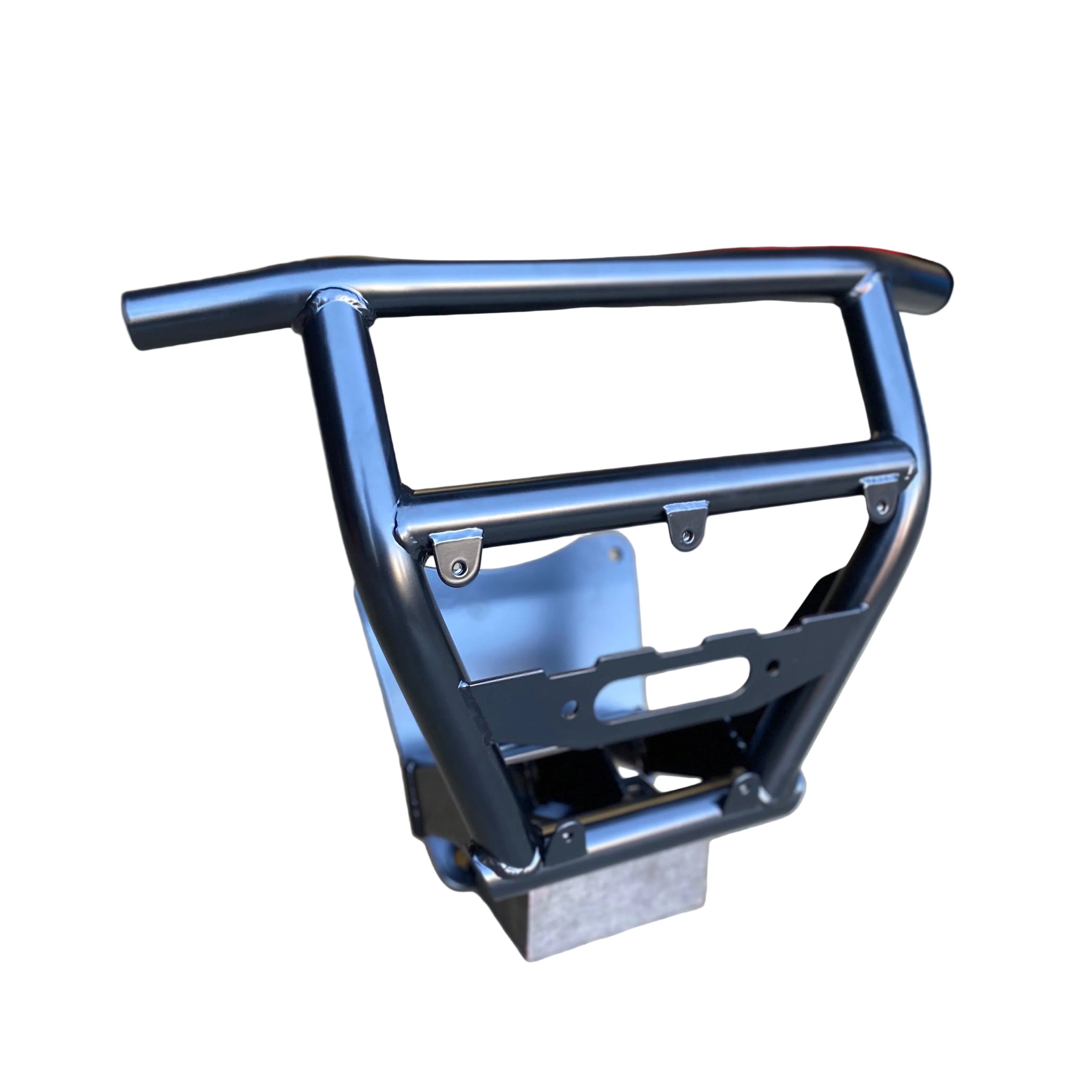 Polaris RZR Pro R / Pro S / Turbo R Front Winch Bumper V1 by Factory UTV, front view