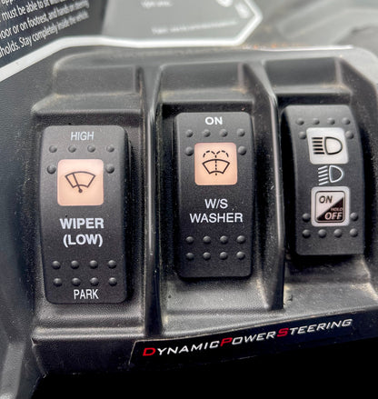 Can-Am Maverick X3 Windshield Washer Fluid Spray Kit