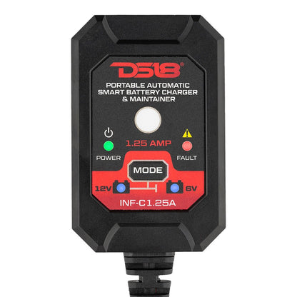 1.25 AMP Automatic Smart Car AGM Battery Charger & Maintainer