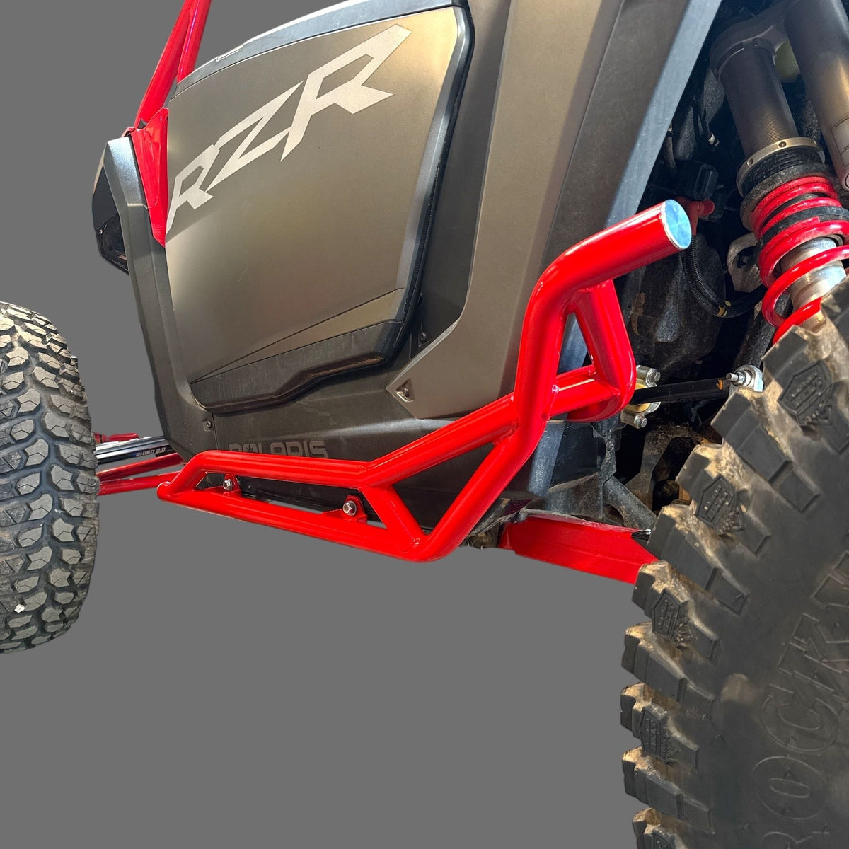 Polaris RZR XP 2-Seat Tree Kickers by L&W Fab, product view 3
