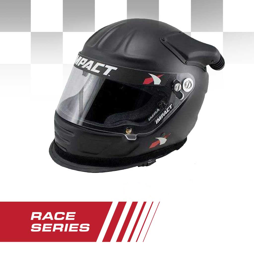 Impact RACE Offset Air Draft OS20 Wired Helmet Rugged Radios