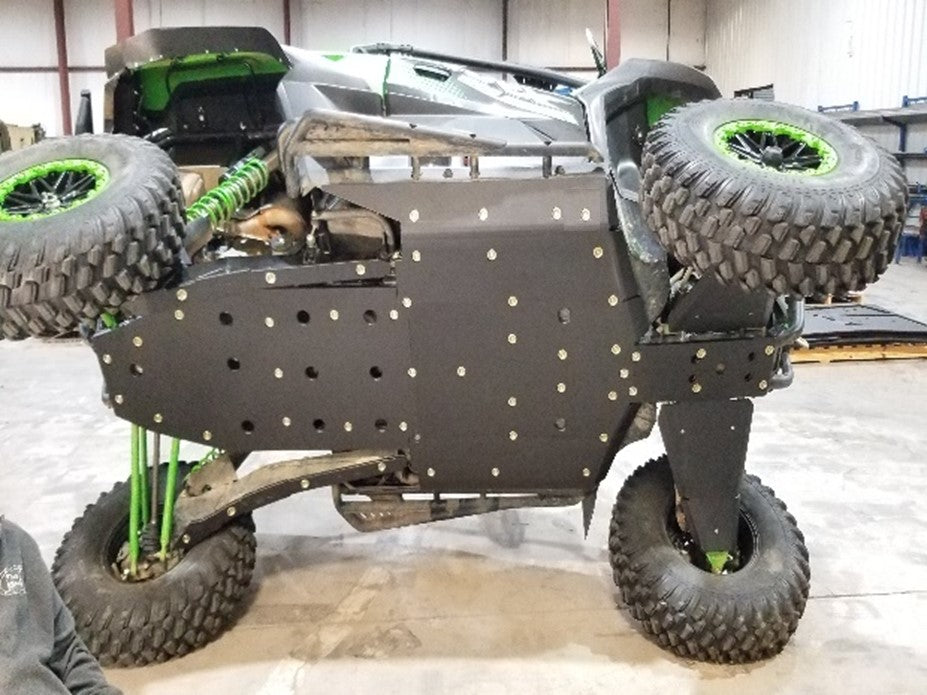 Kawasaki KRX (2023-2025) Full Skid Plate with Integrated Slider Nerfs Trail Armor