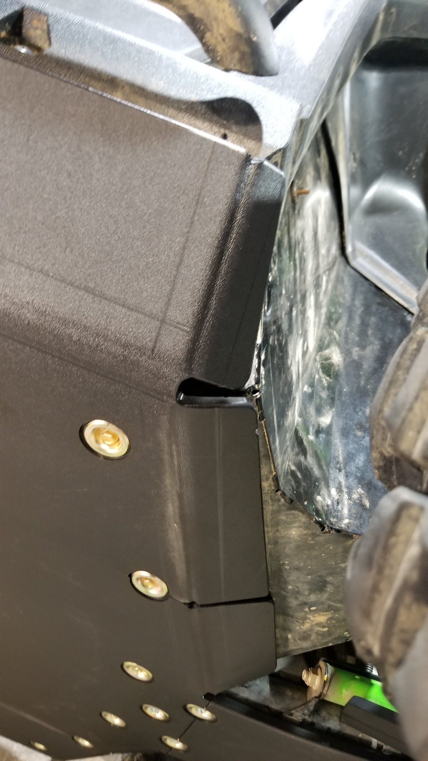 Kawasaki KRX (2023-2025) Full Skid Plate with Integrated Slider Nerfs Trail Armor